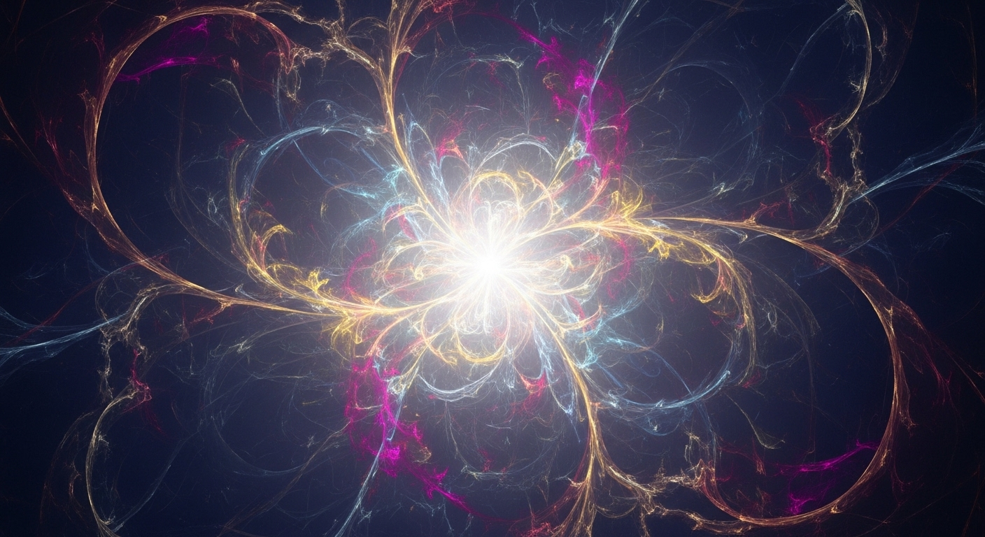 Abstract image representing the fluid state of creative flow