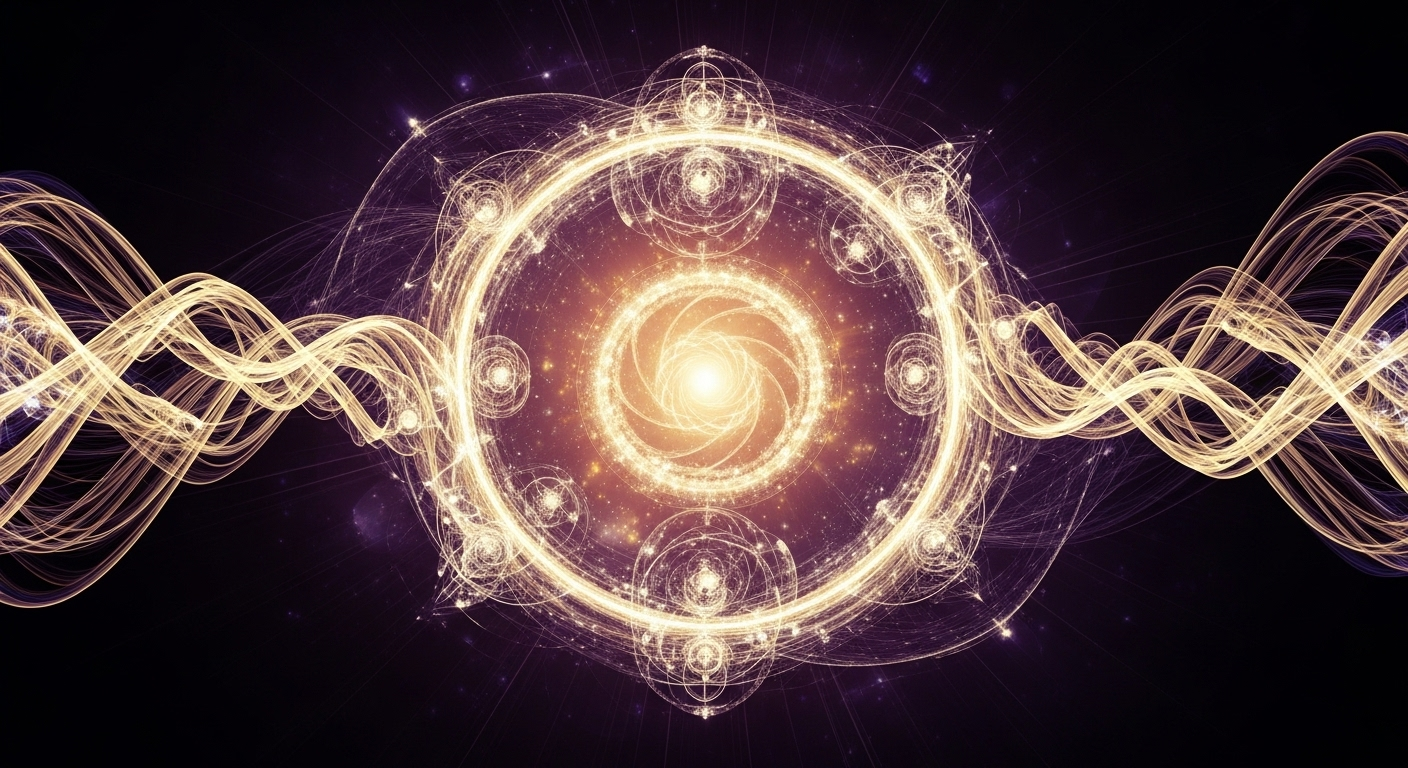 Abstract visualization of abundance and manifestation energy